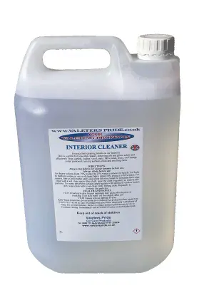 Interior cleaner / deodoriser (lemon fragrance) a valeting product
