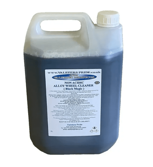 Non acidic strong alloy wheel cleaner - Black Magic