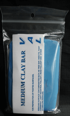 Valeters Pride 1 X Medium Clay Bar For Paintwork That Feels Gritty To Touch 100g Free p&p