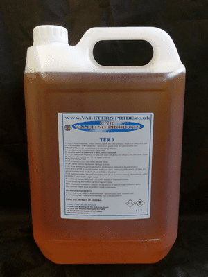 Valeters Pride Caustic Traffic film remover 9:1 dilution valeting product