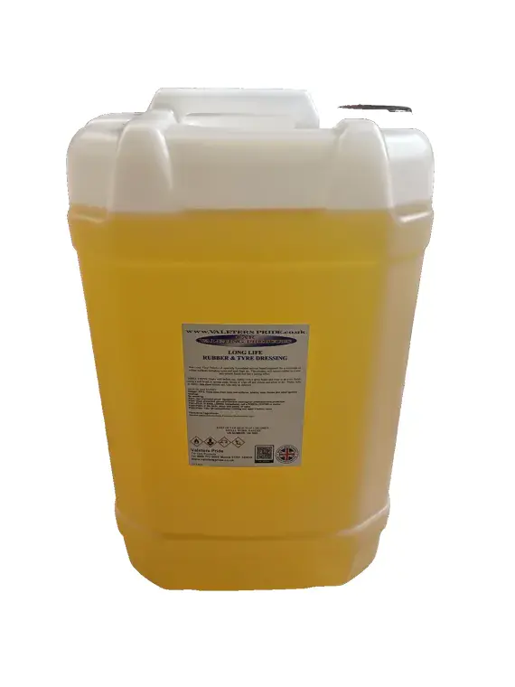 Yellow Long Life Rubber Tyre Dressing