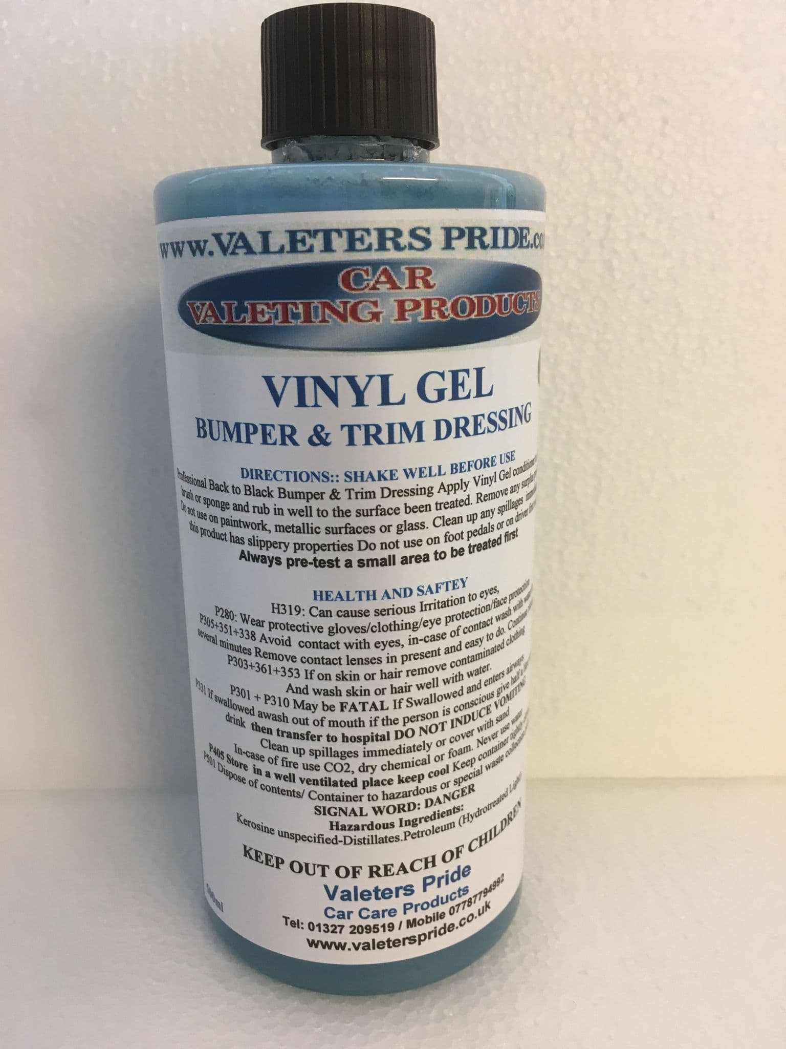 Valeters Pride Vehicle Cleaning / Detailing Products.