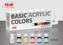 Basic Acrylic Colours