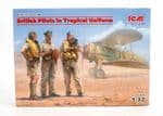British Pilots in Tropical Uniform