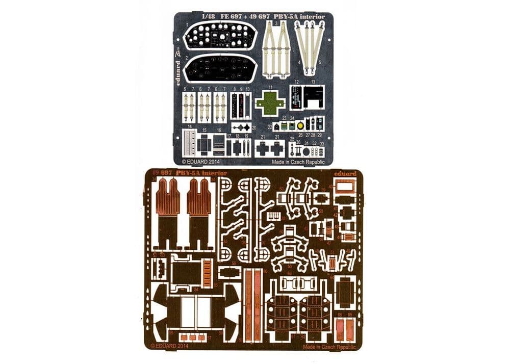 Pby Interior Layout Consolidated PBY-5A Interior Detail Set
