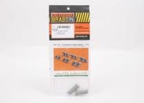 Curtiss P-40 Exhaust Stacks - Fishtail