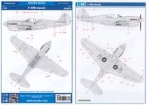 Curtiss P-40N Stencils