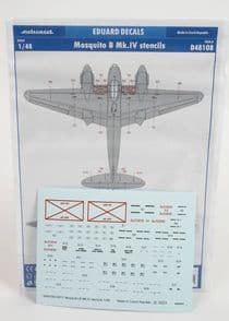 De Havilland Mosquito B Mk IV Stencils