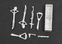 Douglas F4D-1 Skyray Landing Gear & Nose Bay