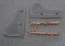 Focke-Wulf Fw 190 Undercarriage Legs - Bronze