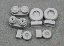 Grumman F-14A wheels - Early