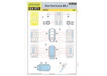 Hawker Sea Hurricane Mk IIB Canopy & Wheel Masks