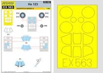Henschel Hs 123 Masks