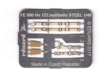 Henschel Hs 123 Seat Belts - Steel