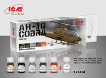 ICM AH-1G Cobra Paint Set