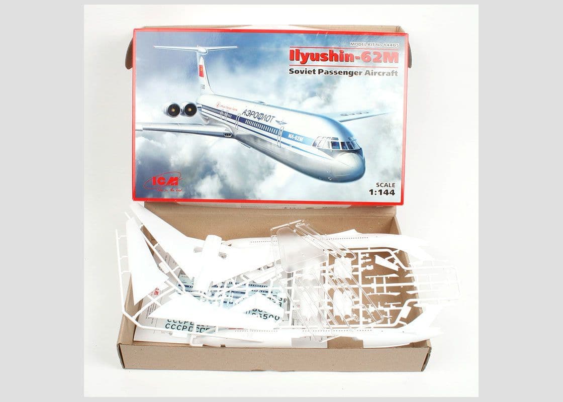 Ilyushin Il-62M Soviet passenger aircraft