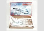 Ilyushin Il-62M Soviet passenger aircraft
