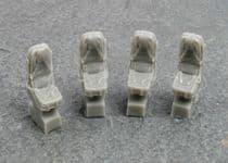 Kamov Ka-27 Helix seats with safely belts