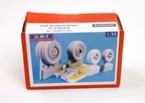 McDD F-4C/D/E (Late) weighted wheels