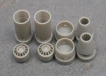 McDD F/A-18E & F Super Hornet Exhaust Nozzles Closed