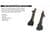 Mitsubishi A6M Undercarriage Legs - Bronze