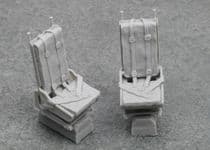 N.A. B-25 Mitchell Seats with Safety Belts