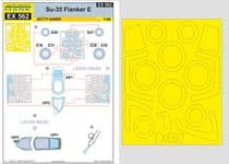 Sukhoi Su-35 Flanker E Masks