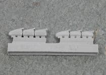 Supermarine Spitfire Mk I Exhaust Stacks (Tamiya)