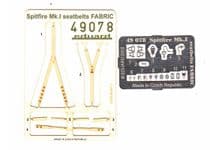 Supermarine Spitfire Mk I Seat Belts - Fabric