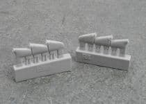 Supermarine Spitfire Mk Vb exhaust stacks