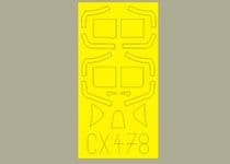 Supermarine Spitfire Mk VIII masks (1/72nd)