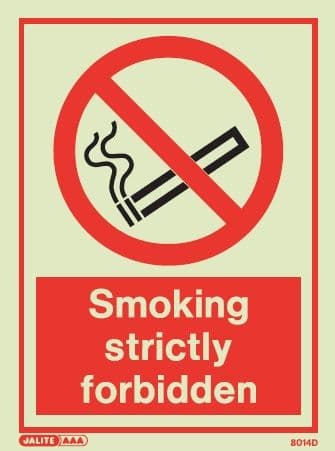 Matches, Smoking & Naked Flames Prohibition Signs
