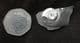 AMMONITE WITH WHITE SHELL PRESERVED - JURASSIC, SOMERSET.