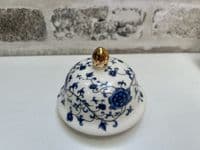21cm Blue White Ceramic Ginger Jar w/ Lid Storage Ornament Vase Gift