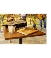 30cm Slate Cheese Fromage Board w/ Wooden Holder - French Shabby Chic