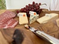 45cm Huge Heavy Charcuterie Platter Cheese Board Wooden Fruit Bowl