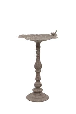 50cm Tall Metal Bird Feeder Table Bird Bath Garden Accessory Gift