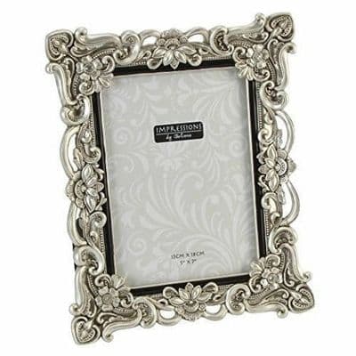 Antique Silver Vintage Ornate Shabby Chic Picture Photo Frame 7