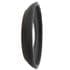 Black Brown Round Frame Convex Fisheye Porthole Mirror 23cm