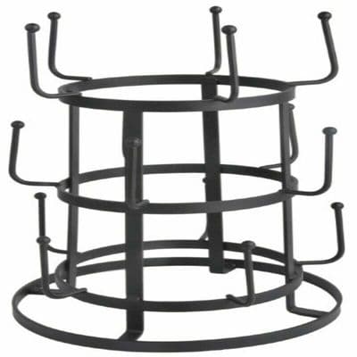 Bottle Dryer  Metal Garden Outdoor Indoor Mug Holder -  H 35cm