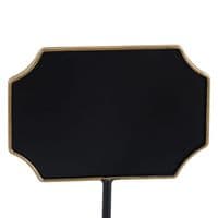 Bronze & Black Table Place Marker Mini Blackboard Chalkboard - Weddings Events