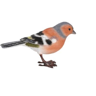 Chaffinch Bird Lifelike Ornament Statue Garden Outdoor Indoor H7.5cm