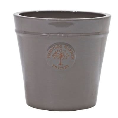 Fossil Grey Heritage Conical Garden Ceramic Planter Plant Flower Pot Frost Proof
