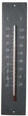 Garden Slate Thermometer Temperature Gauge 45 cm