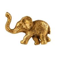 Gold Elephant Metal Pewter Cupboard Drawer Knob Door Handle