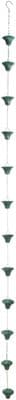Green Rain Chain Verdigris Iron Garden Outdoor Decor 259cm