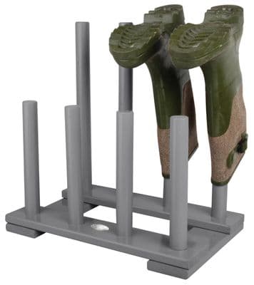 Grey Garden Porch Boot Welly Wellington Rack Holder Stand Gift FSC