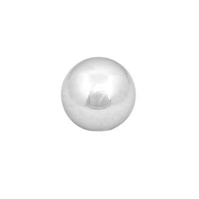 Stainless Steel Glazing Globe Floatable Home Garden Pond Décor 10cm