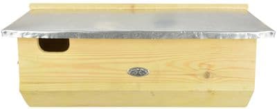 Swift Nest Nesting Box Bird House Zinc Roof Pinewood FSC 100%