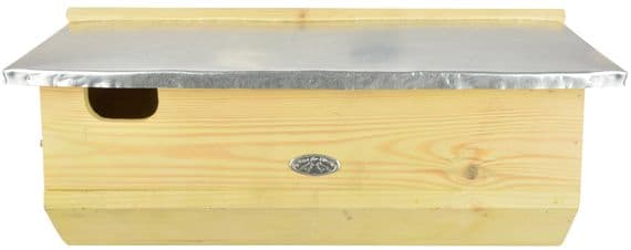 Swift Nest Nesting Box Bird House Zinc Roof Pinewood FSC 100%